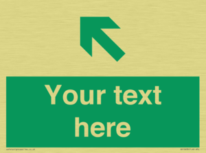 Custom Safe condition: Green Up left arrow